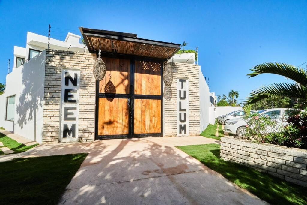 Апартаменты Neem 14 1Br Bohogem In The Heart Of Тулум Экстерьер фото